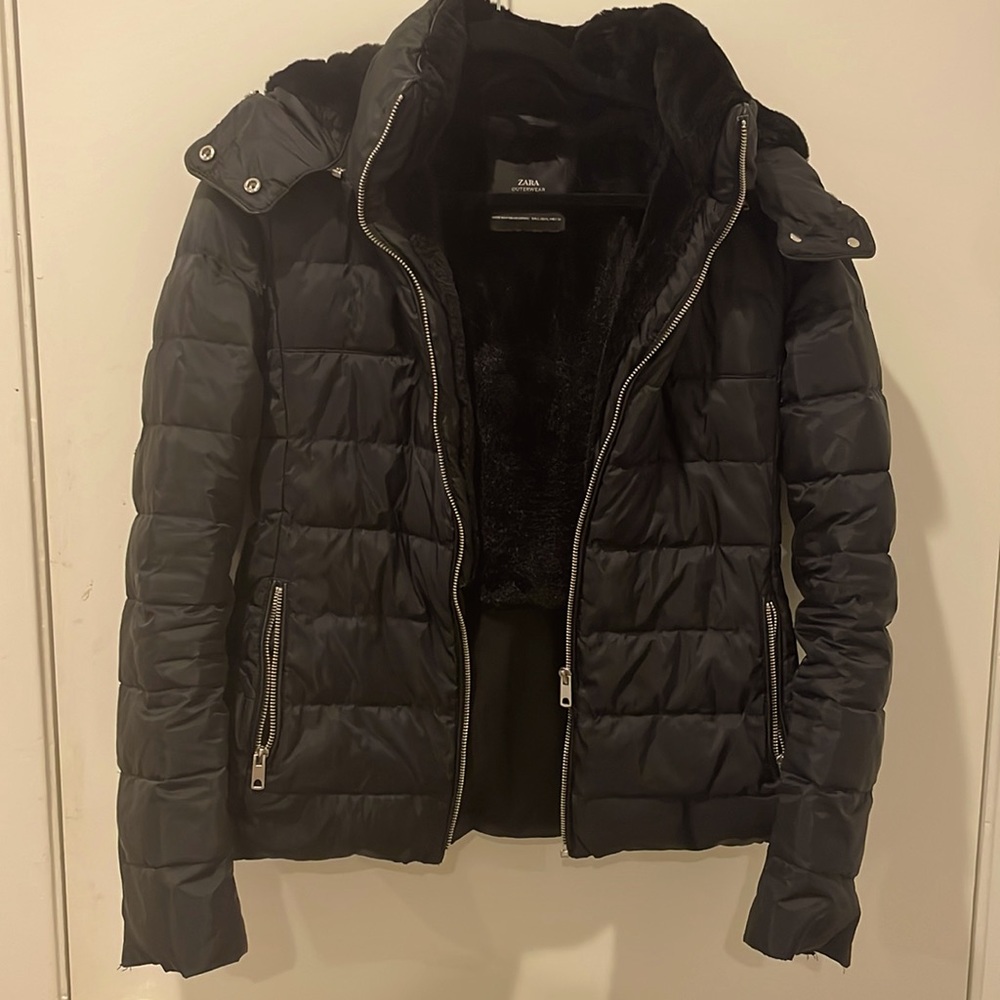Zara puffy jacket